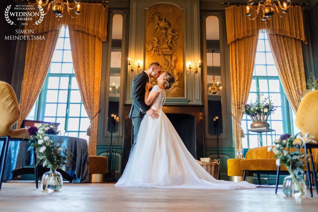 Bruidsfotograaf Simon wint award op kasteel wijenburg