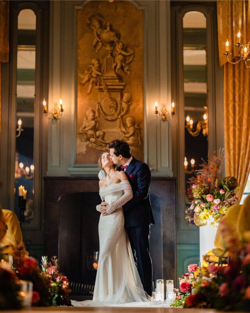 Bruidsfotografie bruiloft Kasteel Wijenburg – sfeerfoto trouwdag Joep en Famke